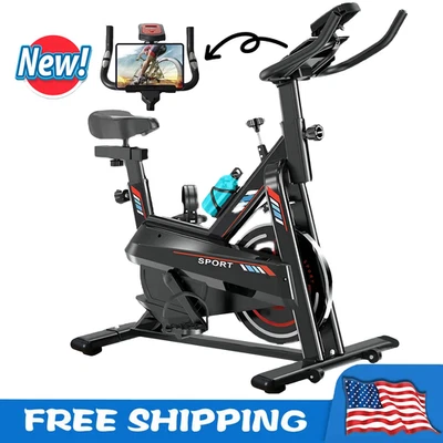 Indoor Stationary Bike Recumbent Exercise Bike Cycling Fitness Bike Workout Bike - Image 1 of 4