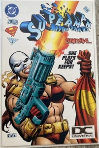 Action Comics #718 (1996) DC Universe DCU Logo Variant HTF Scarce RARE - Picture 1 of 10