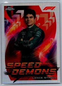 2022 Topps Chrome Formula 1 #SD-LS Lance Stroll Speed Demons - Picture 1 of 2