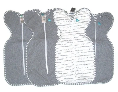 LOTE DE 4 Love to Dream Swaddle Up Original GRIS Crema Talla Recién Nacido 5-8.5 libras Foto 1 de 2