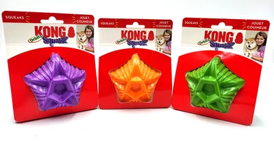 Игрушка для собак Kong Squeezz Orbitz мяч средний/большой пищащий *выберите цвет - Изображение 1 из 4