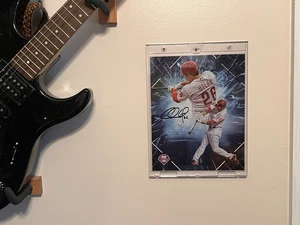 2025 Fanatics Emanate chase Utley Philadelphia Phillies 6/10 blue Sick AUTO - Picture 1 of 5