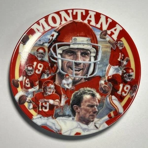 NFL Football Joe Montana Sports Impressions Collector Plate Vintage. KC Chiefs - Picture 1 of 2