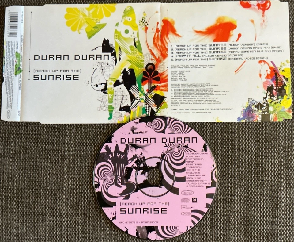 DURAN DURAN - (REACH OUT FOR THE) SUNRISE  Maxi CD  2004 - Bild 1 von 1