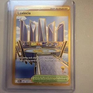 Levincia 244/182 Hyper Rare SV10: Destined Rivals Pokemon TCG NM - Picture 1 of 2