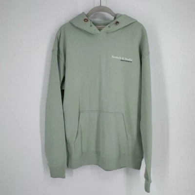 Scotch & Soda hooded sweatshirt womens medium M mint green hoodie athletic - Image 1 of 4