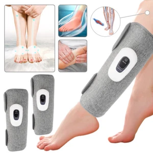 Massaggiatore Gambe 3 Modalità Massaggiatore a Compressione Aria Polpaccio Senza Fili con Sollievo Dolorifico da Calore - Foto 1 di 17