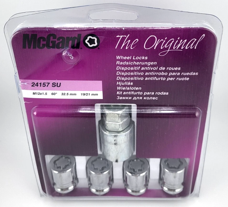 McGard 24157SU SU Locking Wheel Nut Set - Image 1 of 1