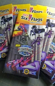 Parkkarte: Six Flags Great America 2016 - Gurnee, IL - Bild 1 von 3