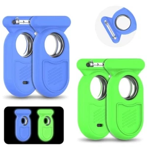 Silicone Tracker Case with Invisible Pin for Samsung Galaxy SmartTag 2 - Picture 1 of 14