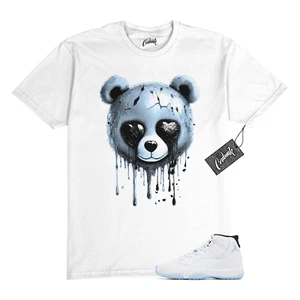 11 Legend Blue 2024 Black White T Shirt to Match SLB Jordan - Picture 1 of 1