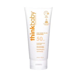 Baby Sonnencreme natürliche Sonnencreme von, sichere, wasserfeste Sonnencreme - LSF 50+ - Bild 1 von 12