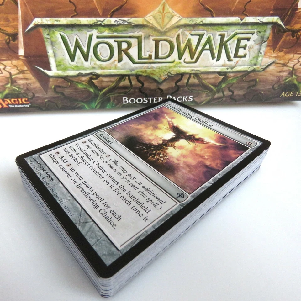 WORLDWAKE ~ Complete 40 Card UNCOMMON SET MtG quest renewal canopy cover captain - Image 1 of 2