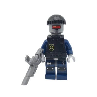 LEGO Robo SWAT Knit Cap Body Armor minifigure The Lego Movie 70808 70813 robot  - Image 1 of 4