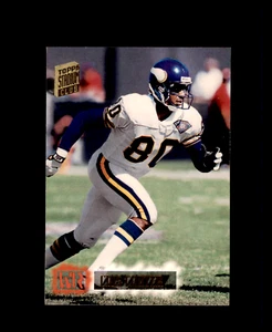 1994 Stadium Club #594 Cris Carter Minnesota Vikings Ohio State Buckeyes OSU - Picture 1 of 2