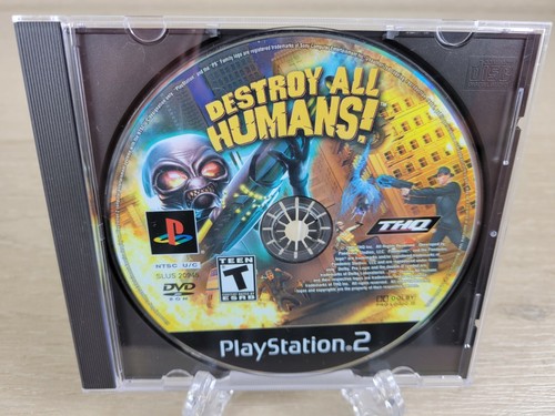 Jeu DESTROY ALL HUMANS! 2 pour Playstation 2 PS2 PAL version FR CD état