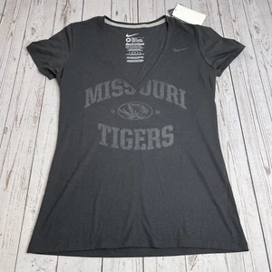 NEW University of Missouri Tigers Mizzou Nike Womens DriFit Shirt Medium NWT - Picture 1 of 6