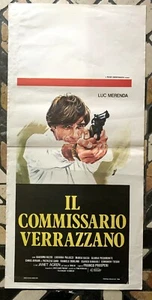 VINTAGE ORIGINAL ITALIAN PLAYBILL MOVIE Deadly Chase LUC MERENDA PROSPERI FRANCO - Picture 1 of 1