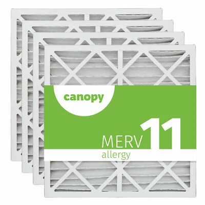 Aerostar 18x20x4 MERV 11 Furnace Air Filter, 4 Pack - Image 1 of 4
