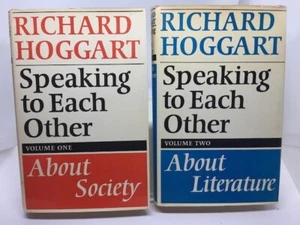 Speaking to Each Other (Two Volumes) by Richard Hoggart (H/c 1971) - Picture 1 of 4
