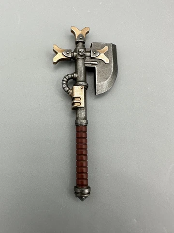 JOYTOY Warhammer 40k Space Marines Black Templars Power Axe Cover