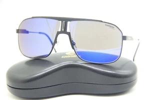 NEW CARRERA 1043/S 003XT BLACK AUTHENTIC SUNGLASSES W/CASE 65-12 - Picture 1 of 3