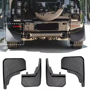 Guardabarros mate guardabarros guardabarros protectores contra salpicaduras para Land Rover Defender 2020-24 - Imagen 1 de 9