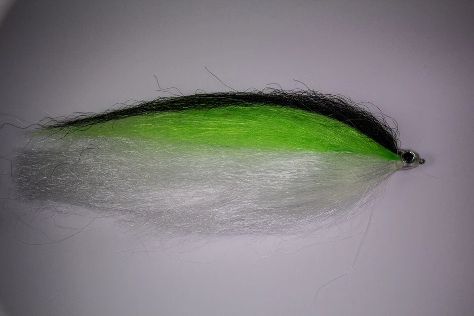 Fliegentom 3053 Hechtstreamer XXL Nr. 8 - Weißfisch Chartreuse - Bild 1 von 1
