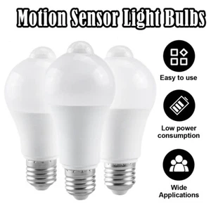 E27 Led Light Bulb 12w 15w 18w Motion Sensor Motion Detector Pir Sensor Lamp - Picture 1 of 11