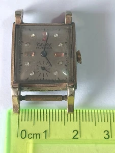 Vintage Ticking CHALET 17 Jewels RGP Watch w/ Bulova Crown - Picture 1 of 9