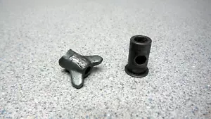 1985 85 HONDA CR125 CR 125 VINTAGE MOTOCROSS REAR BRAKE HARDWARE - Picture 1 of 6