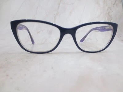 Marco de gafas Vogue VO2961-2492 para mujer azul púrpura borde completo ojo de gato 51-17-135 Foto 1 de 4