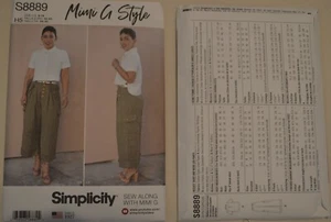 Simplicity - 8889 - Camisa Misses y pantalones de pierna ancha: estilo Mimi G - Imagen 1 de 1