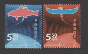 FAROE ISLANDS 2006 Nordoyatunnilin Tunnel Set of 2 MNH $1.80 - Imagen 1 de 1