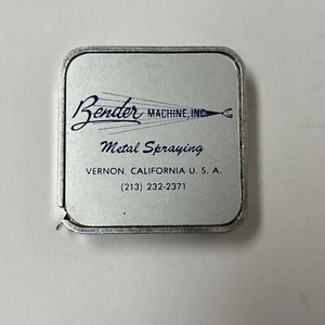 Barlow Advertising Tape Measure Bender Machine Inc. Vernon California - Picture 1 of 6