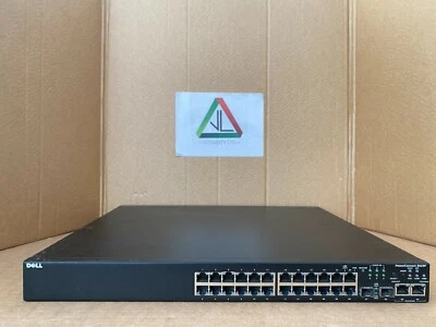 Dell PowerConnect 3424P Dell 3424P Managed PoE Switch with No Brackets (Inc VAT) - Image 1 of 4