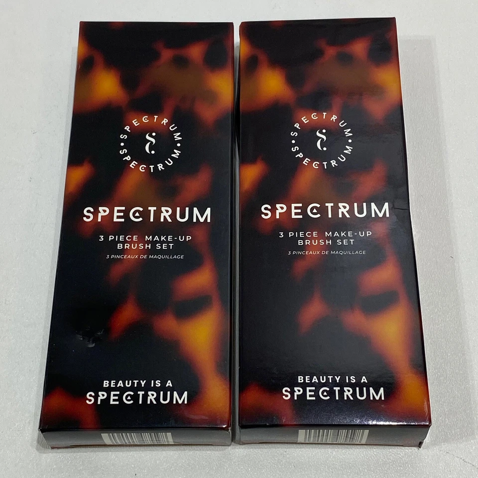 Spectrum 3 Piece Make-Up Brush Set