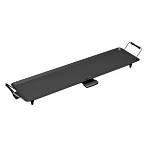 Plancha eléctrica de 35 pulgadas con temperatura ajustable - Color: negro - Imagen 1 de 5