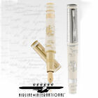 Omas Pushkin LE Gold & Silver Fountain Pen Set - Matching #8 - SEALED