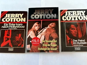 Buch 3 Taschenbücher mit 5 Jerry Cotton Kriminal Geschichten  - Bild 1 von 4