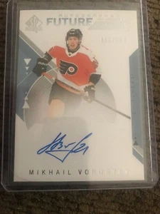 18/19 UD Sp Authentic Future Watch Autographs /999 #234 Mikhail Vorobyey Flyers - Picture 1 of 2