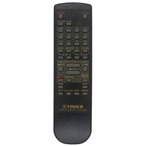 Control remoto de videograbadora Fisher RVR-2506 original de fábrica FVH2506, FVH2507, FVH2507U, VH2507U - Imagen 1 de 7