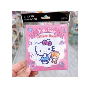 Hello Kitty Official SANRIO Sticker Book Mini 24 Sheets 4x 3 inches Portable NEW - Picture 1 of 8