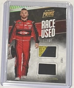 AUSTIN DILLON 2018 Panini Prime Racing RACE USED TIRES DUAL RELIC 14/25 - Picture 1 of 2