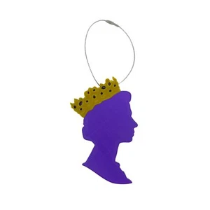 Adorno de Navidad Queen Elizabeth - Decoración o regalo navideño perfecto - Imagen 1 de 6