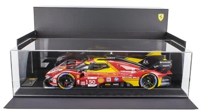 Looksmart FERRARI 499P 3.0L TURBO V6 WINNER 24h LE MANS 2024 #50 1/12 Scale New! - Image 1 of 4