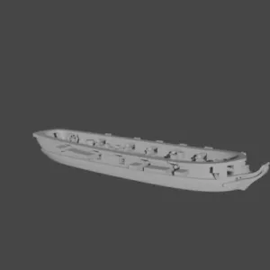 1/700th British Archer-class Gun Brig (12 guns), 1801-16 - Picture 1 of 1