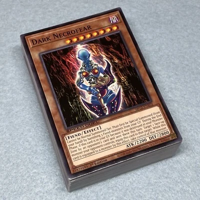 Yugioh Yami Bakura 72 Card Destiny Board Deck Dark Necrofear Spirit Message NM - Image 1 of 4