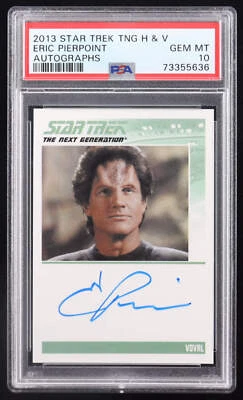 Eric Pierpoint 2013 Rittenhouse Star Trek The Next Generation Heroes and Villain - Image 1 of 2