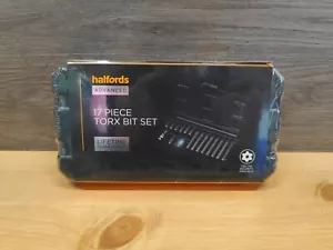 Halfords Advanced 17 Piece Torx Bit Set Workshop Garage - Picture 1 of 8